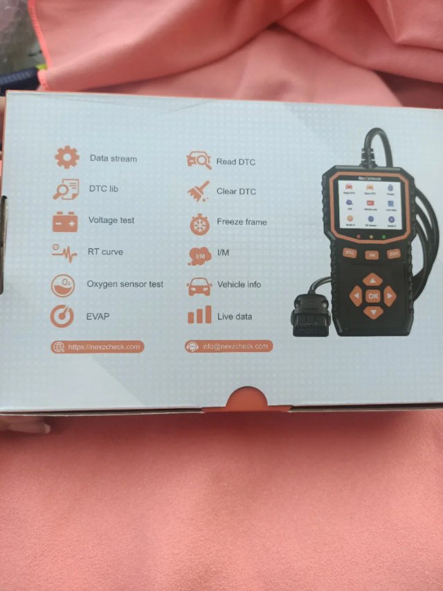 Escáner NEXZCHECK OBD2 / EOBD