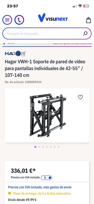 Soporte TV HAGOR