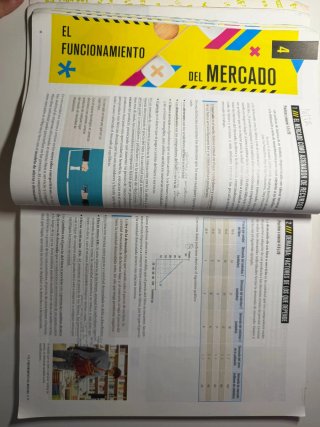 Libro texto libro economía 1°bachillerato