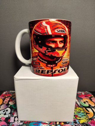 Caneca Marc Marquez Moto GP Cerâmica