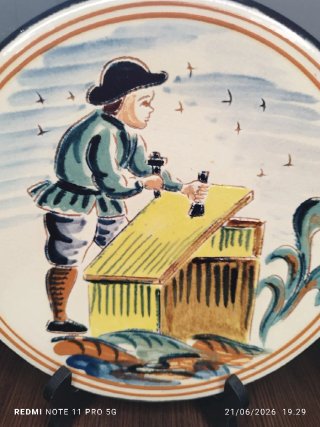 PUIGDEMONT LOTE PLATOS CERAMICA VINTAGE