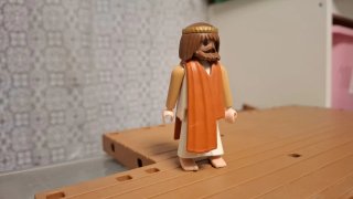 Playmobil figura rey con túnica