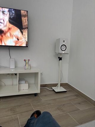 Soportes para monitores blancos