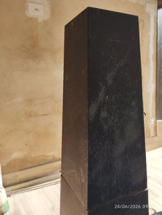 CHIMENEA DE JARDÍN NEGRA GRANDE