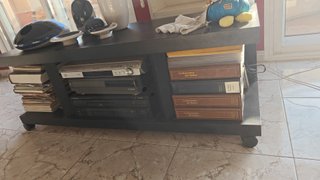 Mueble TV negro