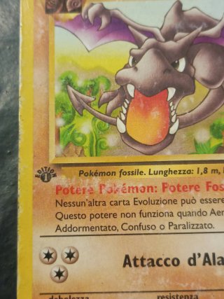 Aerodactyl 16/62 Fossil 1 Edizione Italiana