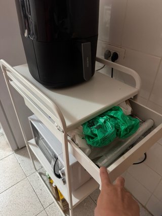 Carrito Cocina Blanco Ikea Sunnersta