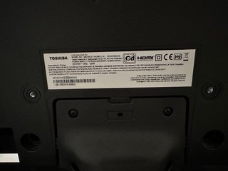 TV Toshiba 50 Negra