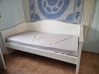 Estructura cama blanca 190cm