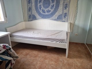 Estructura cama blanca 190cm