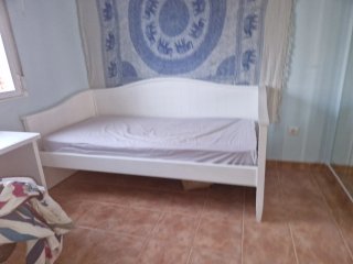 Estructura cama blanca 190cm