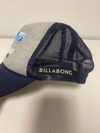 Gorra Trucker Billabong Gris y Azul