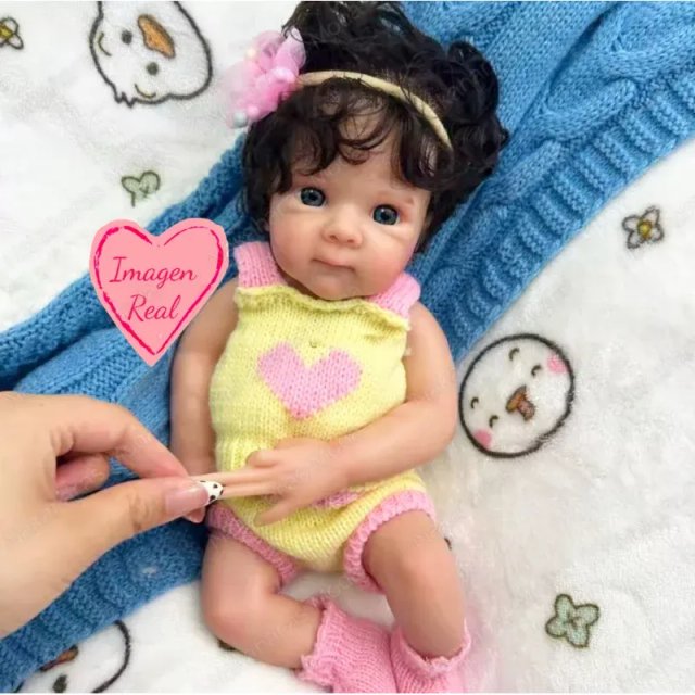 Muñeca Reborn Bebé Silicona Flexible