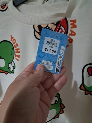 Conjunto Chándal Super Mario Bros. Yoshi y Mario