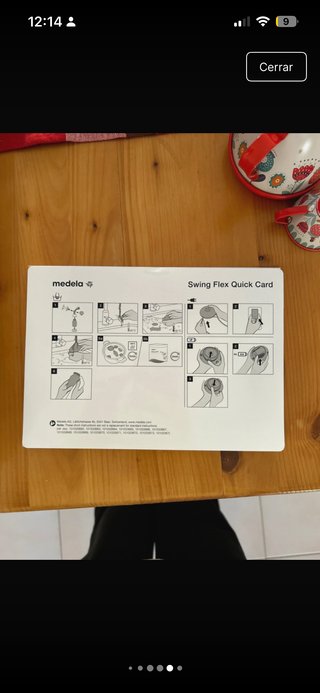 Sacaleches eléctrico Medela Swing Flex