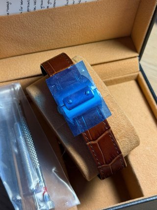 Reloj Seiko Santos Piel Marrón y Dorado