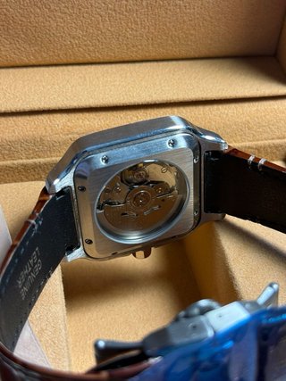 Reloj Seiko Santos Piel Marrón y Dorado