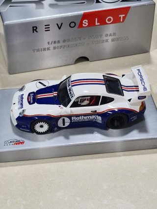 Scalextric RevoSlot Porsche Rothmans 1/32