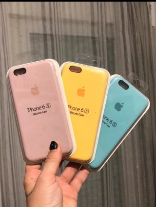 Fundas iPhone 6s Silicona Apple (3uds)