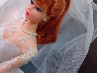 Barbie Wedding Day Vintage Redhead 1990'