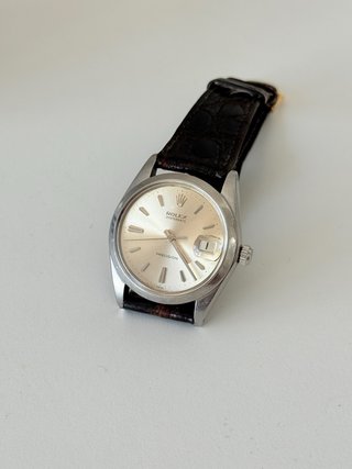 Rolex Oyster Precision 6694 Plata y Marrón