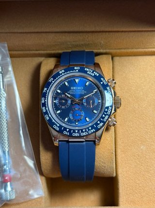 Seiko Seitona Azul Cronógrafo