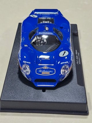 Scalextric P68 Alan Mann Rothmans Livery sideways