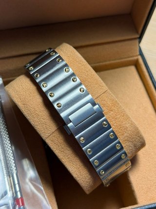 Seiko Mod Santos Plata y Oro