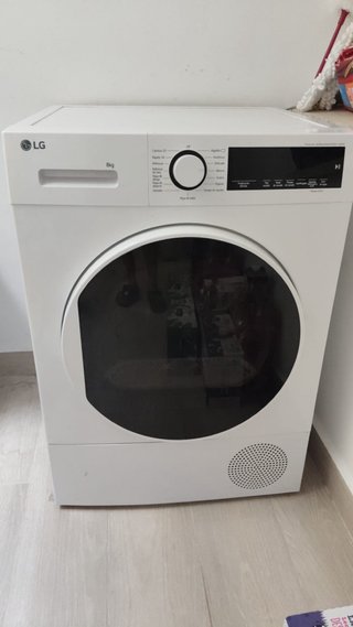 Secadora LG 8kg Blanca