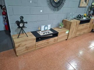 Mueble TV estilo industrial
