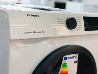 Lavadora 9 Kg HISENSE 1400 rpm en FrigoMark