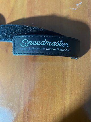 Omega x Swatch Speedmaster Negro