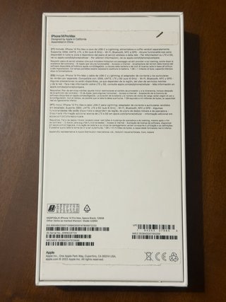 iPhone 14 Pro Max 128GB Negro Espacial