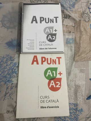 A punt A1 + A2 Curs de català : llibre d'exercicis