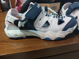 Sandalias Izas Verano Niña Azul y Rosa Talla 34