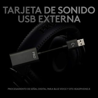 Auricolari gaming Logitech G Pro X surround
