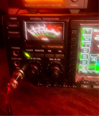 ICOM IC-756PRO3 HF/50MHz.