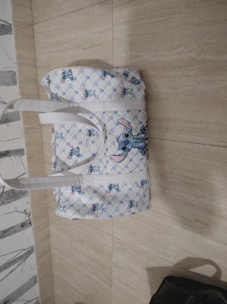 Bolso de almacenaje con diseño de Stitch