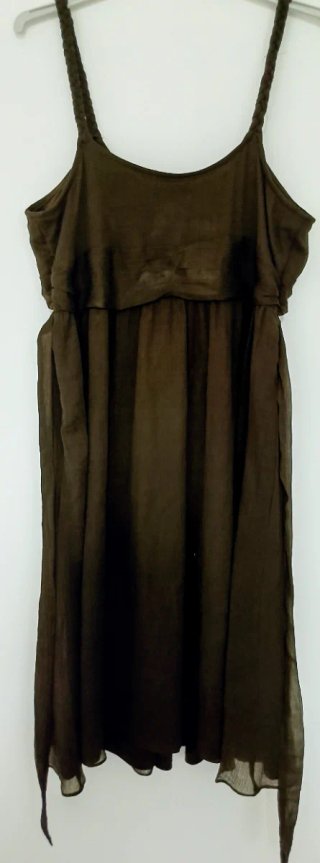 Vestido Marrón chocolate