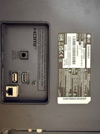 Television Smart TV LG de 55 pulgadas
