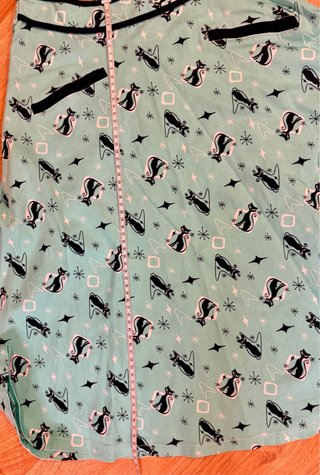 Conjunto falda y top voodoo vixen  gatos