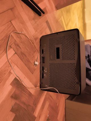 Radio Philips Años 50 Negra y Marrón