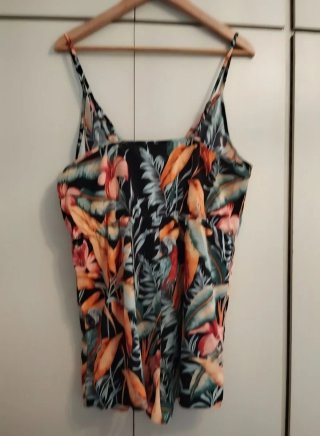 Mono SHEIN CURVE flores Talla 0XL