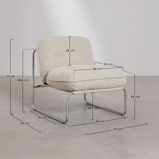 Sillón tapizado Sklum NUEVO