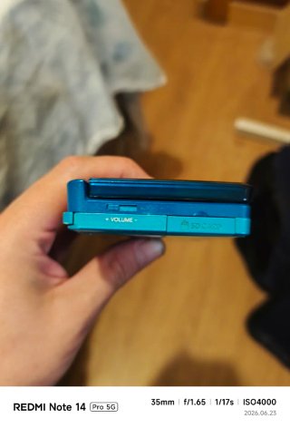 Nintendo 3DS blu acqua+caricatore+pennino