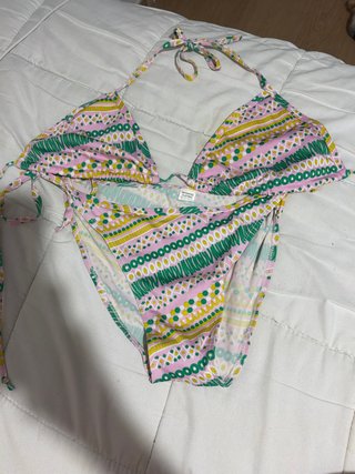Bikini estampado talla única