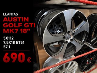 Llantas Austin Golf GTI MK7 18