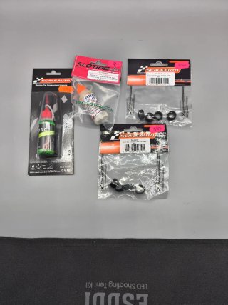 Lote Scalextric: Lubricante y Accesorios