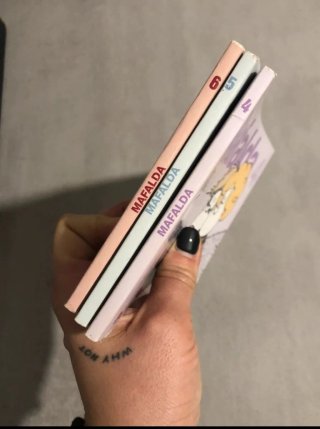 Cómics Mafalda 4, 5 y 6