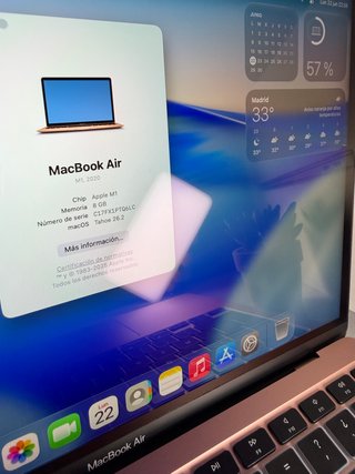 Macbook Air Chip M1 Rose Gold